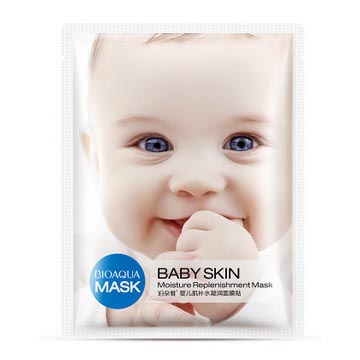 Bioaqua Masker Wajah Baby Skin 30g - Blue 