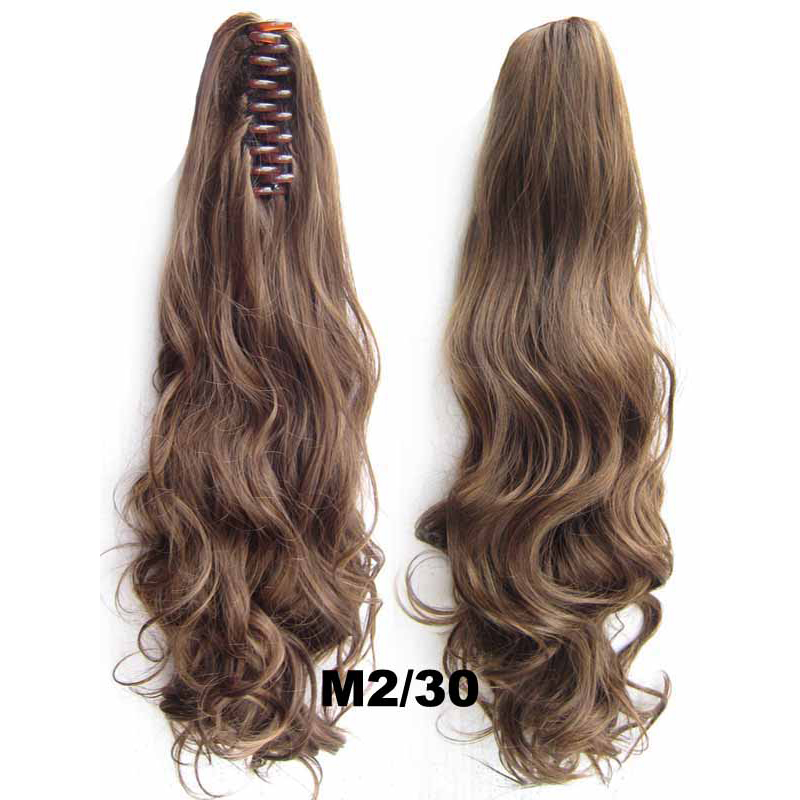 Wig Rambut  Palsu Model  Wavy 55 cm M2 30 Brown 