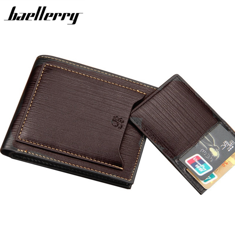 Baellerry Dompet  Pria PU Leather D2361 Coffee  