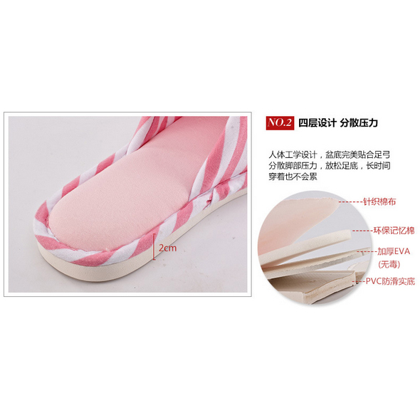 Sandal Selop Slipper Indoor Size 40-41 - Pink 