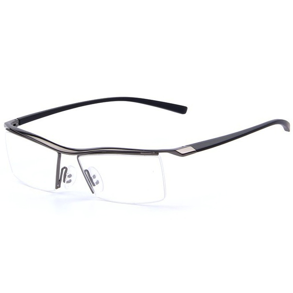 Frame Kacamata  Minimalis Titanium Gray  JakartaNotebook com