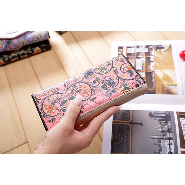 Dompet Wanita Model Bunga Black JakartaNotebook com