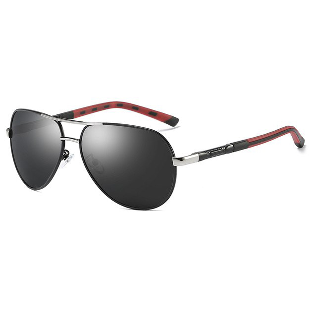  Kacamata Aviator Pria Aluminium Polarized Sunglasses 