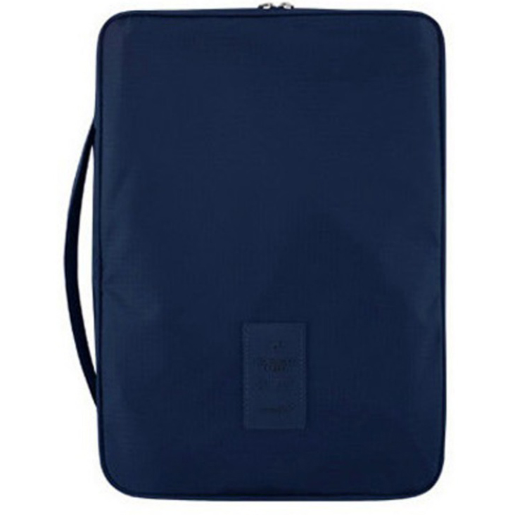 Tas Travel Bag in Bag Organizer untuk Baju  Kemeja  Navy  