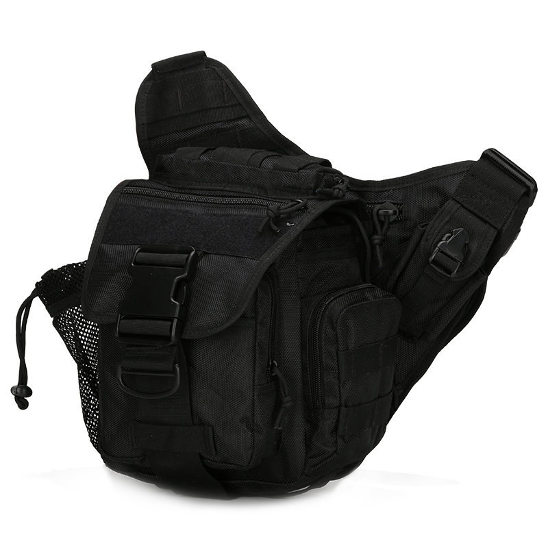  Tas  Pinggang  Waistbag Army Adventure Pria  B03 Black 