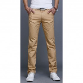  Celana Chinos Panjang Pria Size 29 Black 