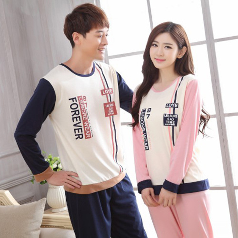  Piyama  Forever Couple  Pria Size XL Blue White 