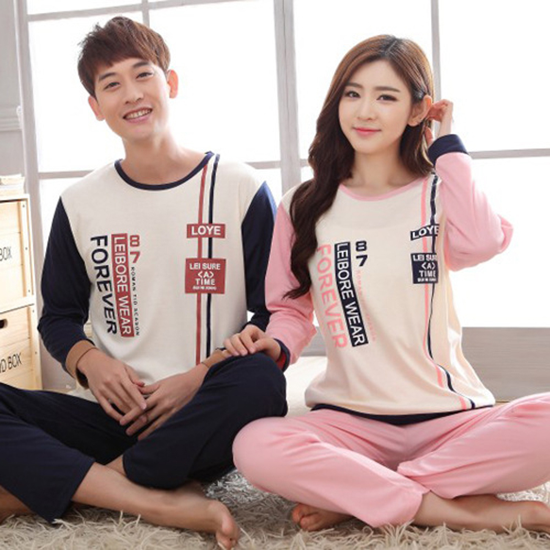  Piyama  Forever Couple  Pria Size XL Blue White 