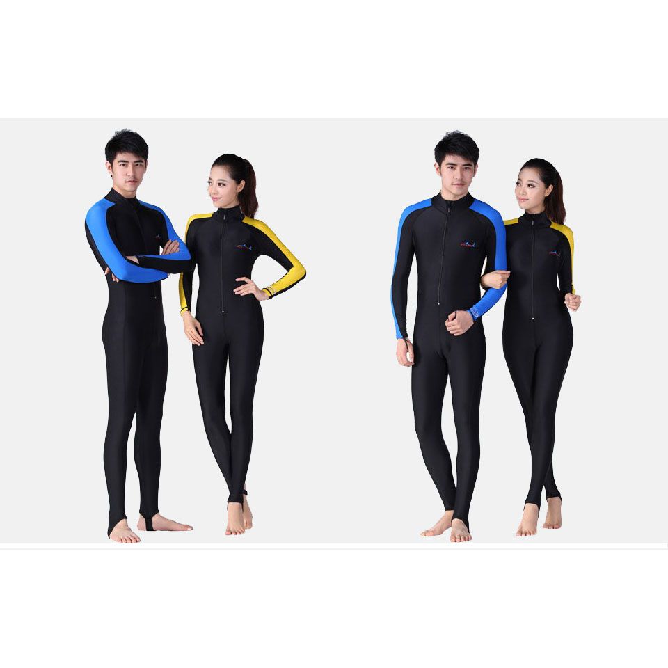  Dive  Sail Baju  Renang  Pria Full Body Diving  Style Swimsuit 
