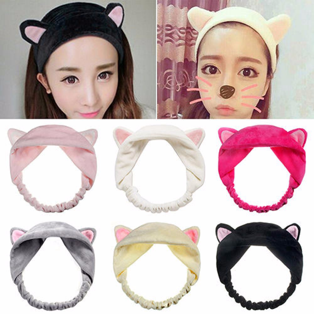 Bando Hair Band Cat Ears White JakartaNotebookcom