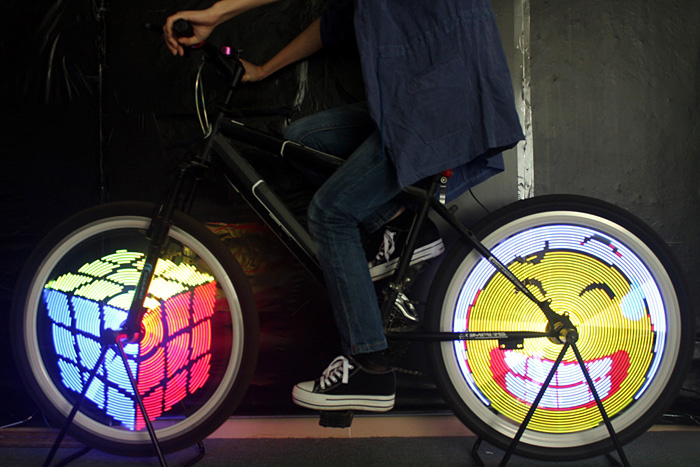 bicycle wheel led