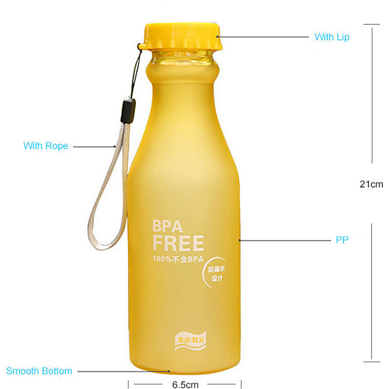 Botol Minum BPA Free 550ml - Blue - JakartaNotebook.com