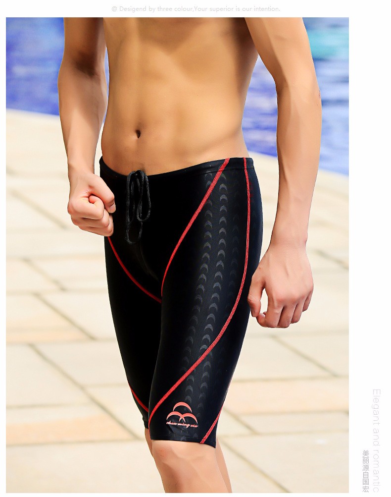 Celana Renang Pria Sharkskin Swimming Trunk Pants Size S 