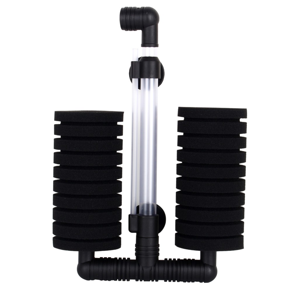 Filter Aerator Aquarium Fish Tank Biochemical Double Spons Xy