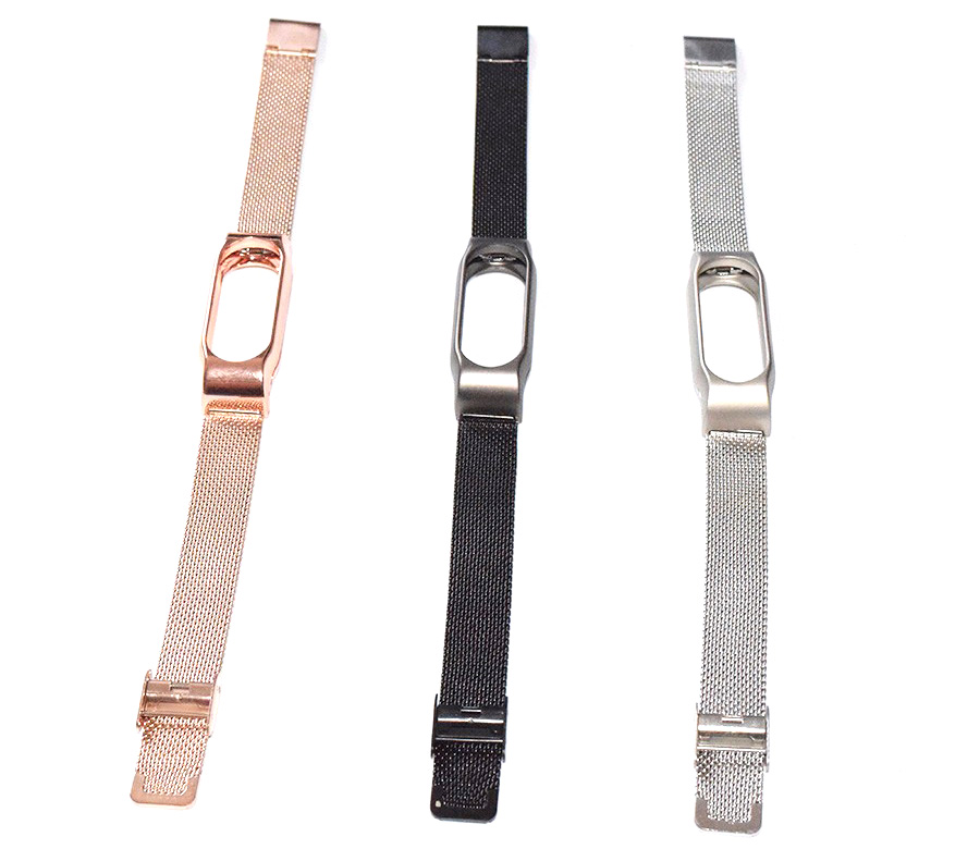 Gelang Stainless Steel untuk Xiaomi Mi Band 2 (OEM 