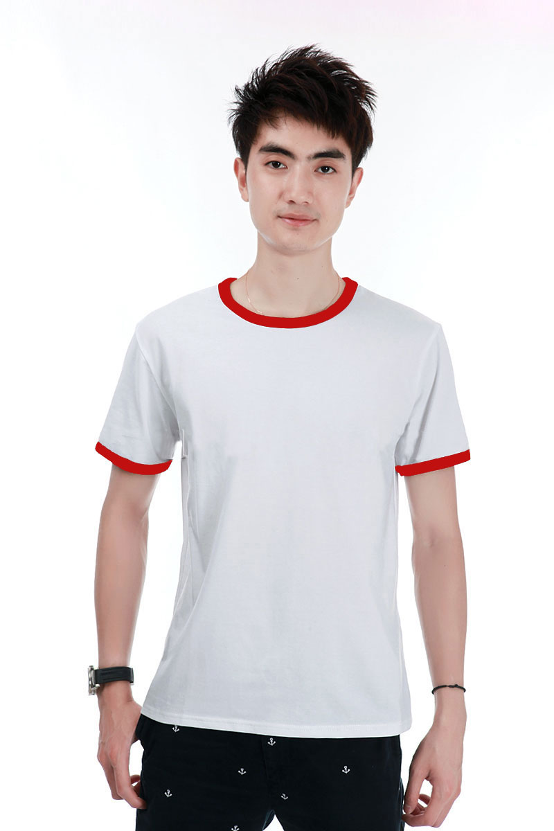 Kaos Polos Katun Pria O Neck Size M - 86202 / T-Shirt 