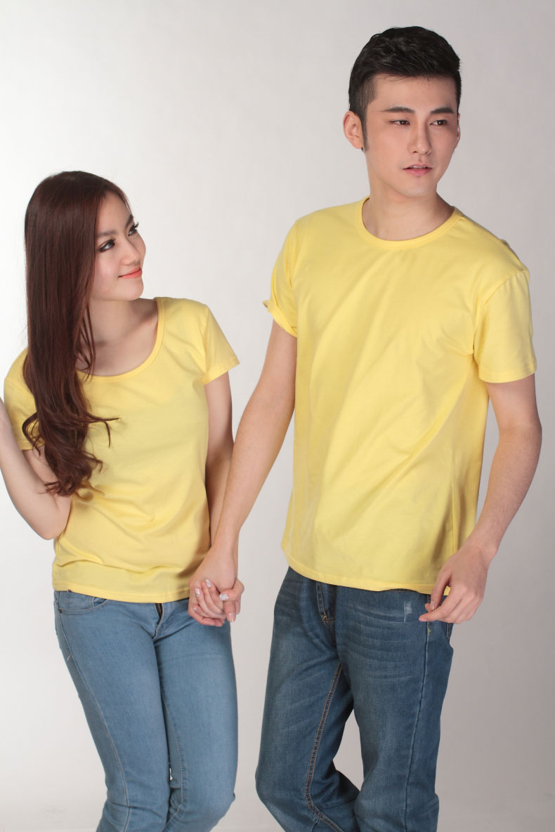 Kaos Polos Katun Wanita U Neck Size S - 81301 / T-Shirt 