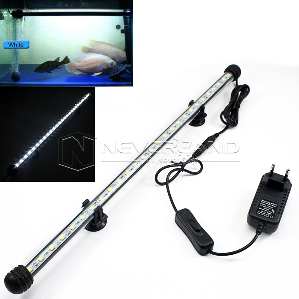 Lampu Led Strip Aquarium 18cm White Blue Light White Blue