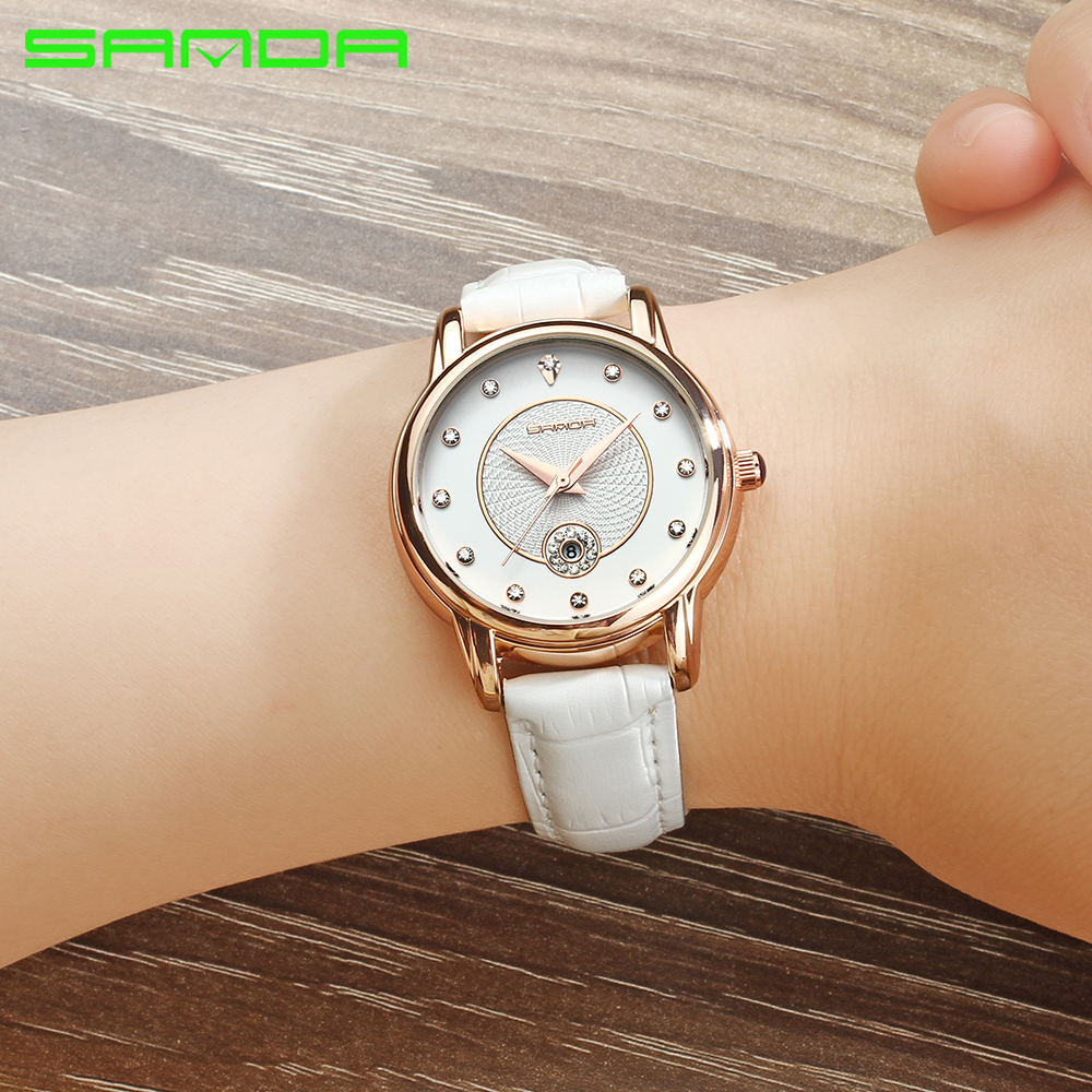 Sanda Jam Tangan Analog Wanita - SD-P198 - Red 