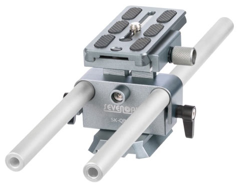 Overview of Sevenoak Universal 15mm Rail Rod Support and Baseplate 