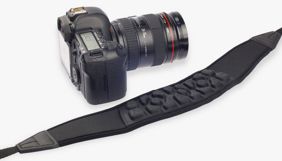 Strap Kamera DSLR Shock Absorbing - Black 