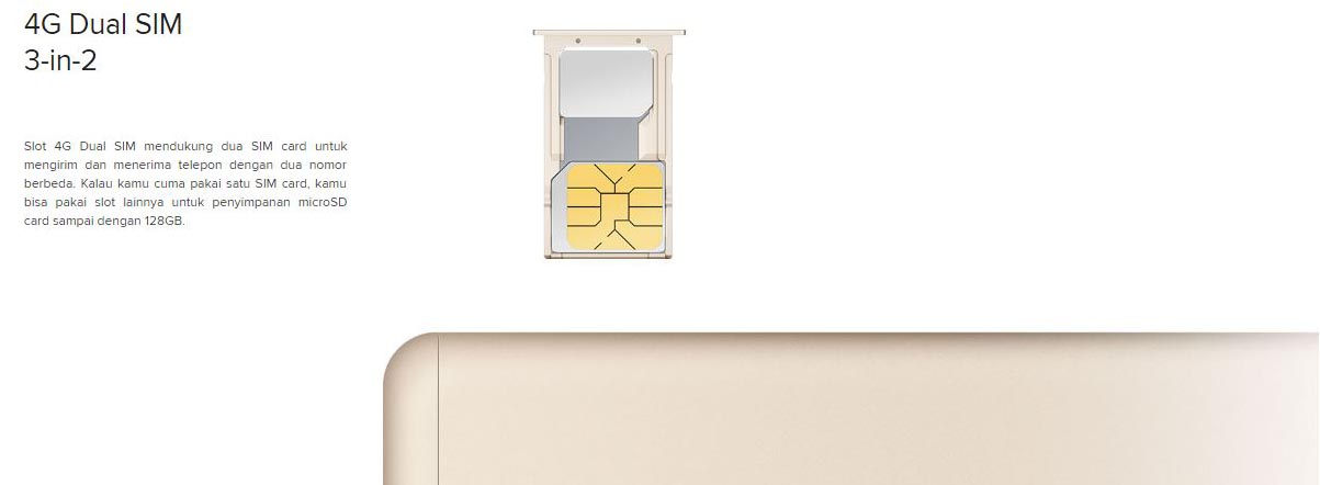  Xiaomi  Redmi  4A  2GB 16GB Rose Gold JakartaNotebook com