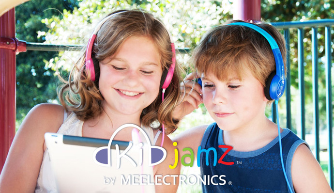 MEElectronics KidJamz Safe Listening Headphones for Kids 