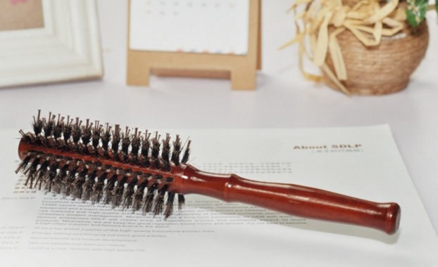 Fajiang Flower Round Head Comb Japan Sisir Rambut Blow 