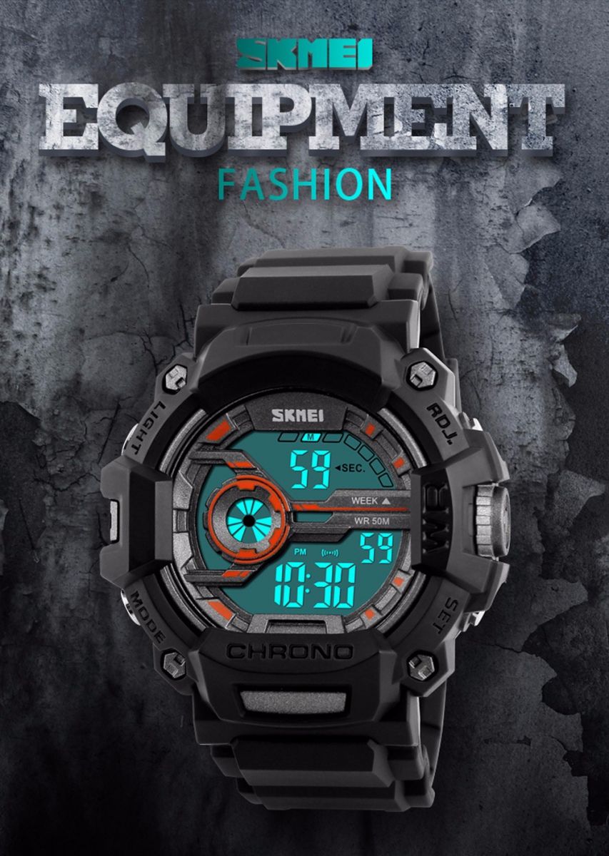 SKMEI Jam Tangan Digital Pria - DG1233 - Camouflage