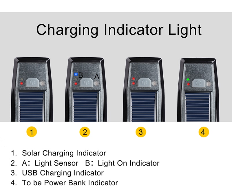  WEST  BIKING  Lampu  Klakson  Sepeda  Solar  USB  Power 