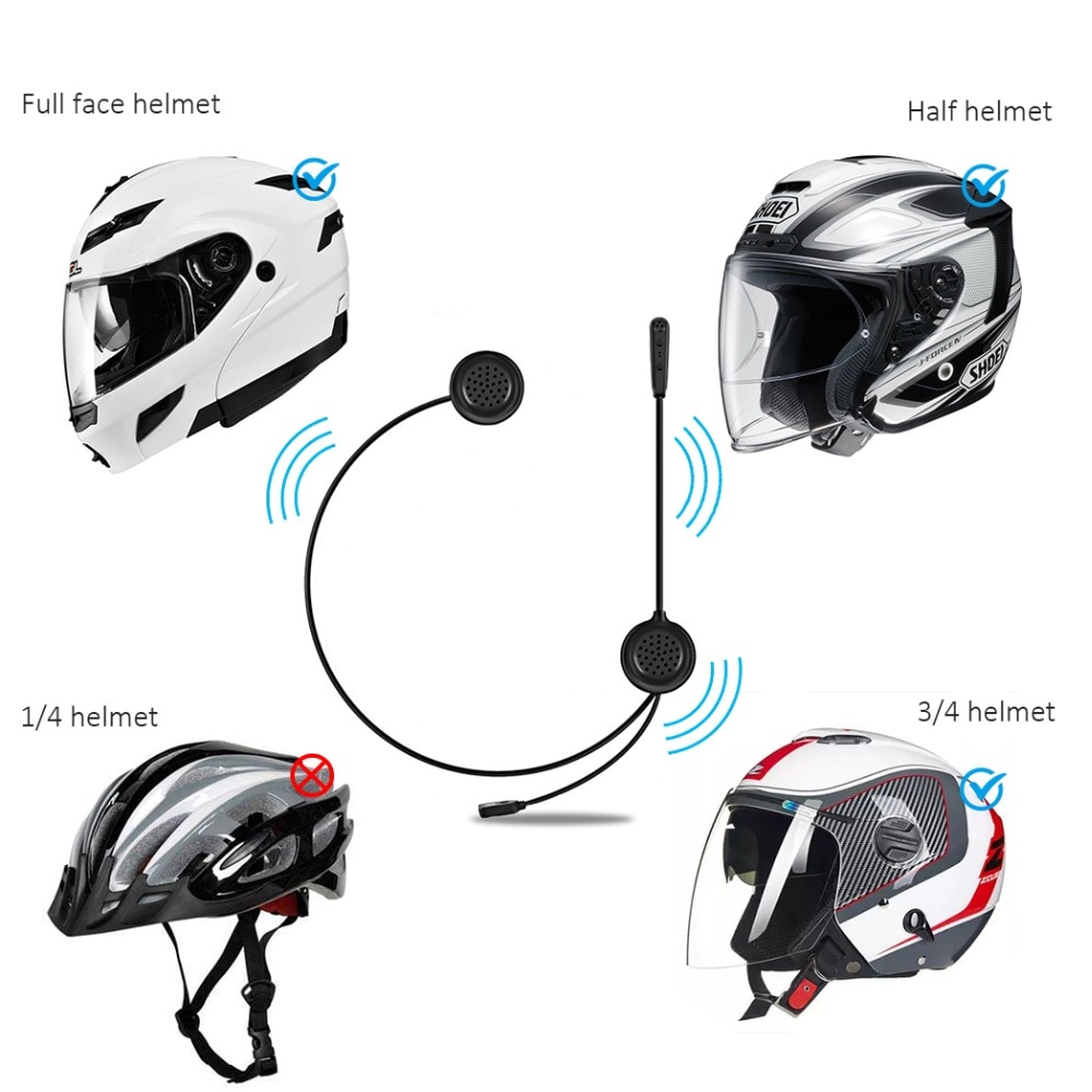 motor helm bluetooth headset