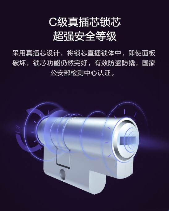  Xiaomi  Mijia Smart Door Lock Keyless Bluetooth Fingerprint 