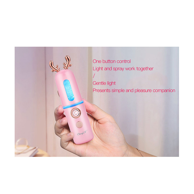 CkeyiN Steamer Muka Portable Mini Nano Spray Machine 