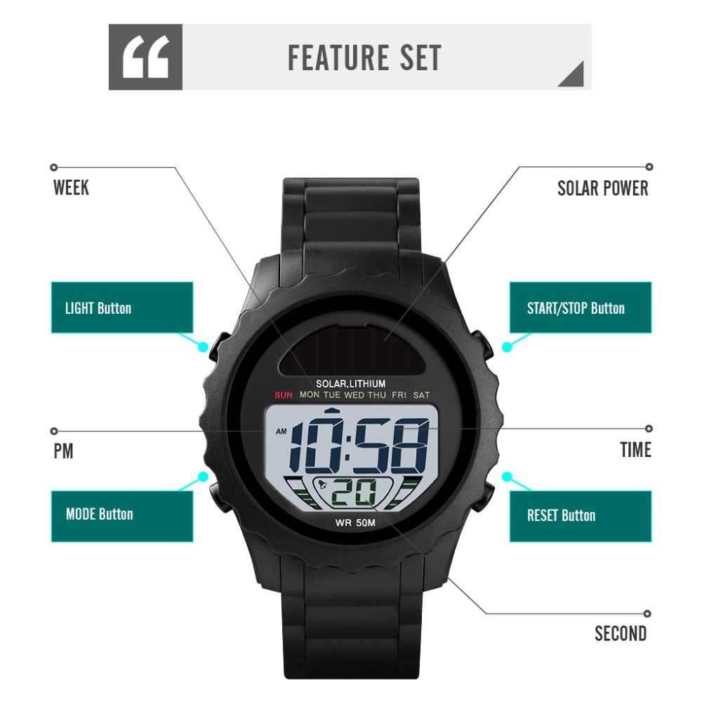 guess digital watch instructions