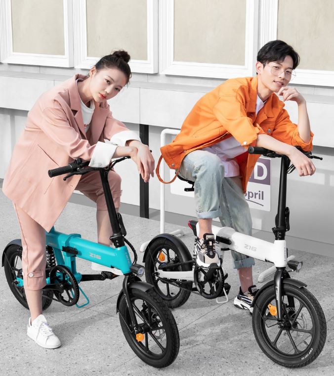  Xiaomi  HIMO Z16  Sepeda  Lipat Elektrik Smart Bicycle 